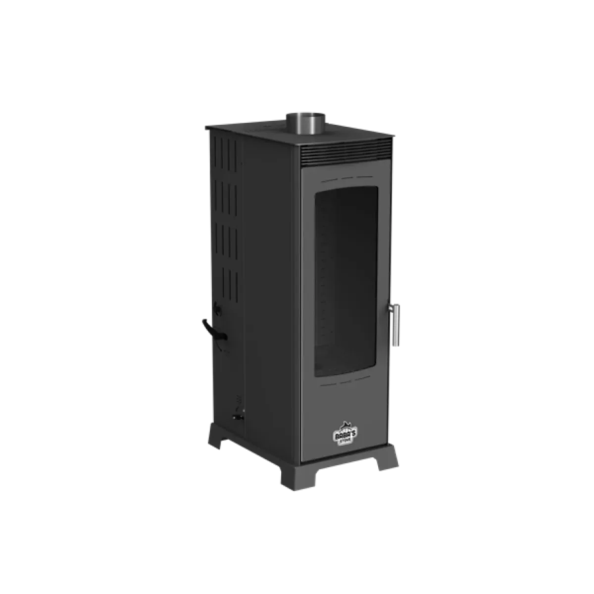 Flame Fan 12 kW manuel pelet ve odun sobası