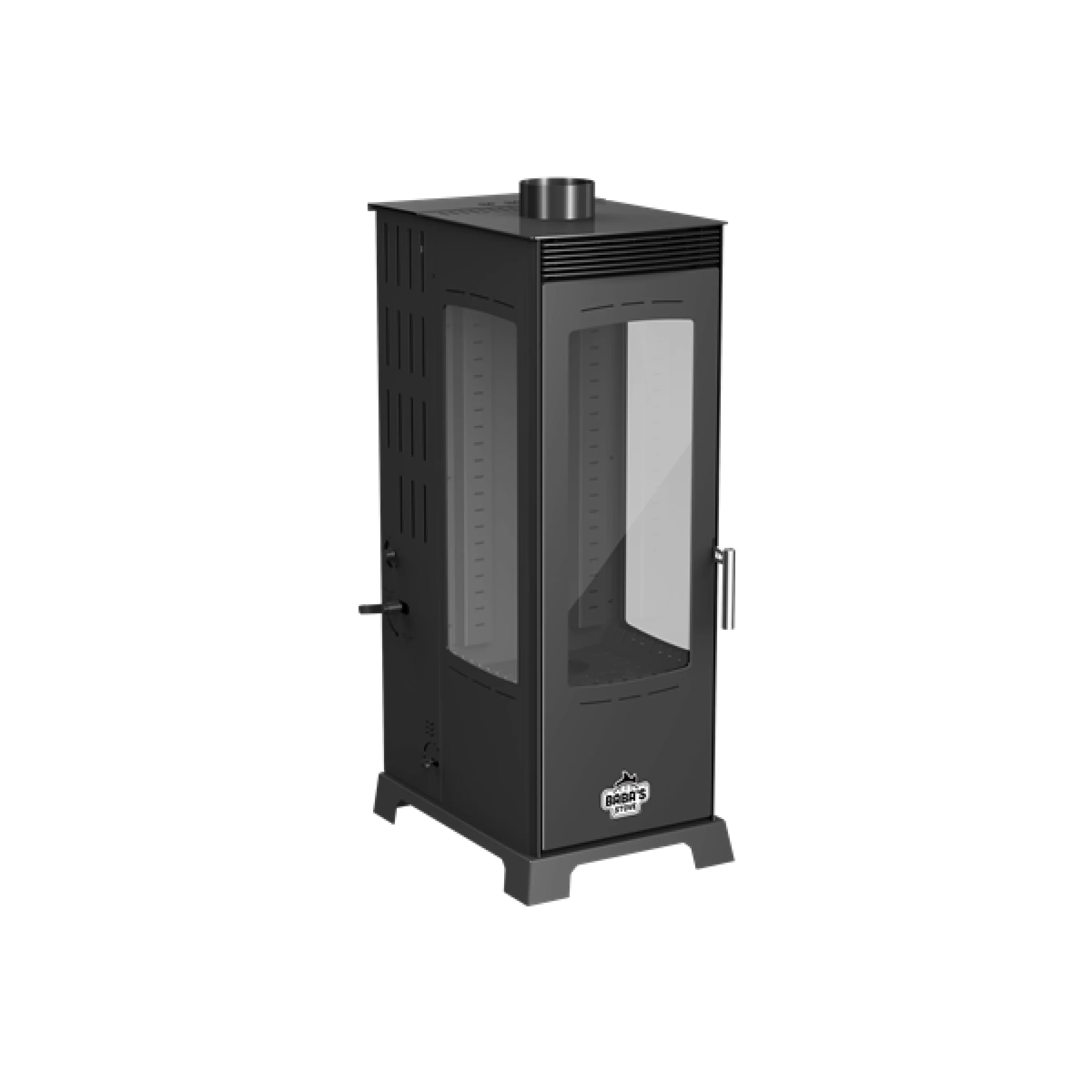 FLAME PLUS FAN 12 KW / MANUAL PELLET AND WOOD STOVE / BABA'S STOVE