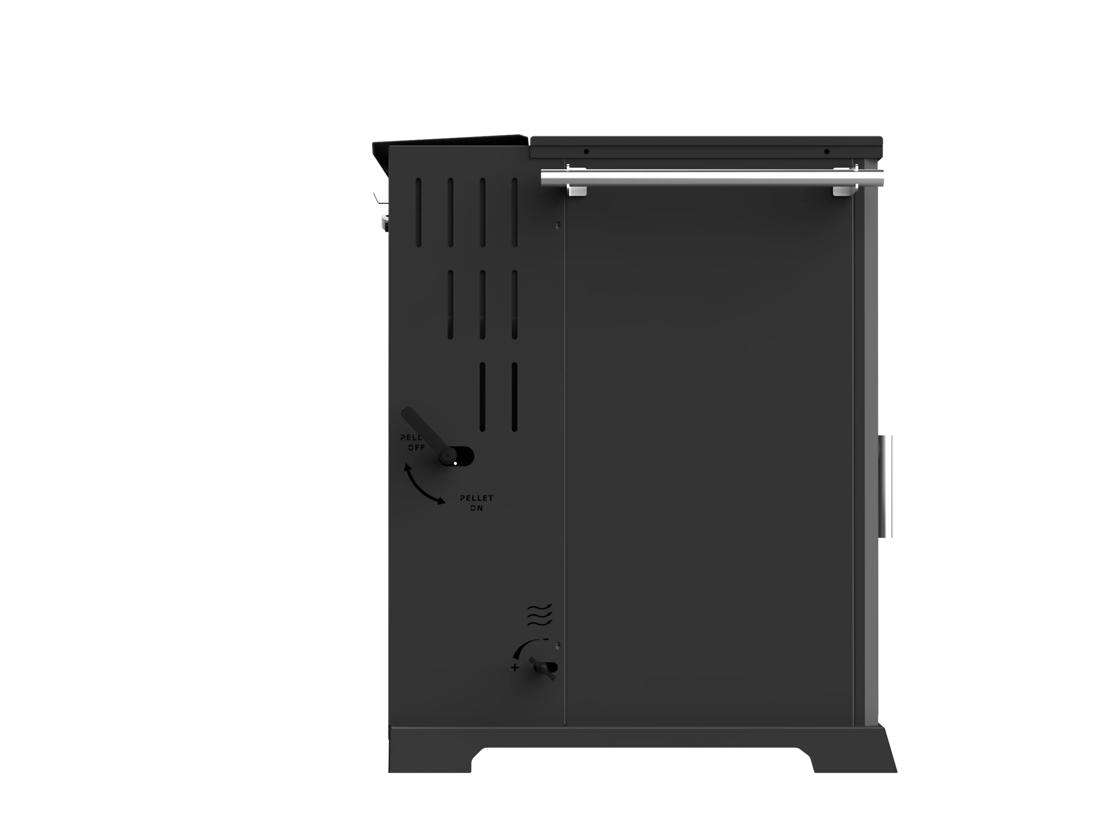 SAPHIRE 10 KW COOKER / MANUAL PELLET AND WOOD STOVE / BABA'S STOVE