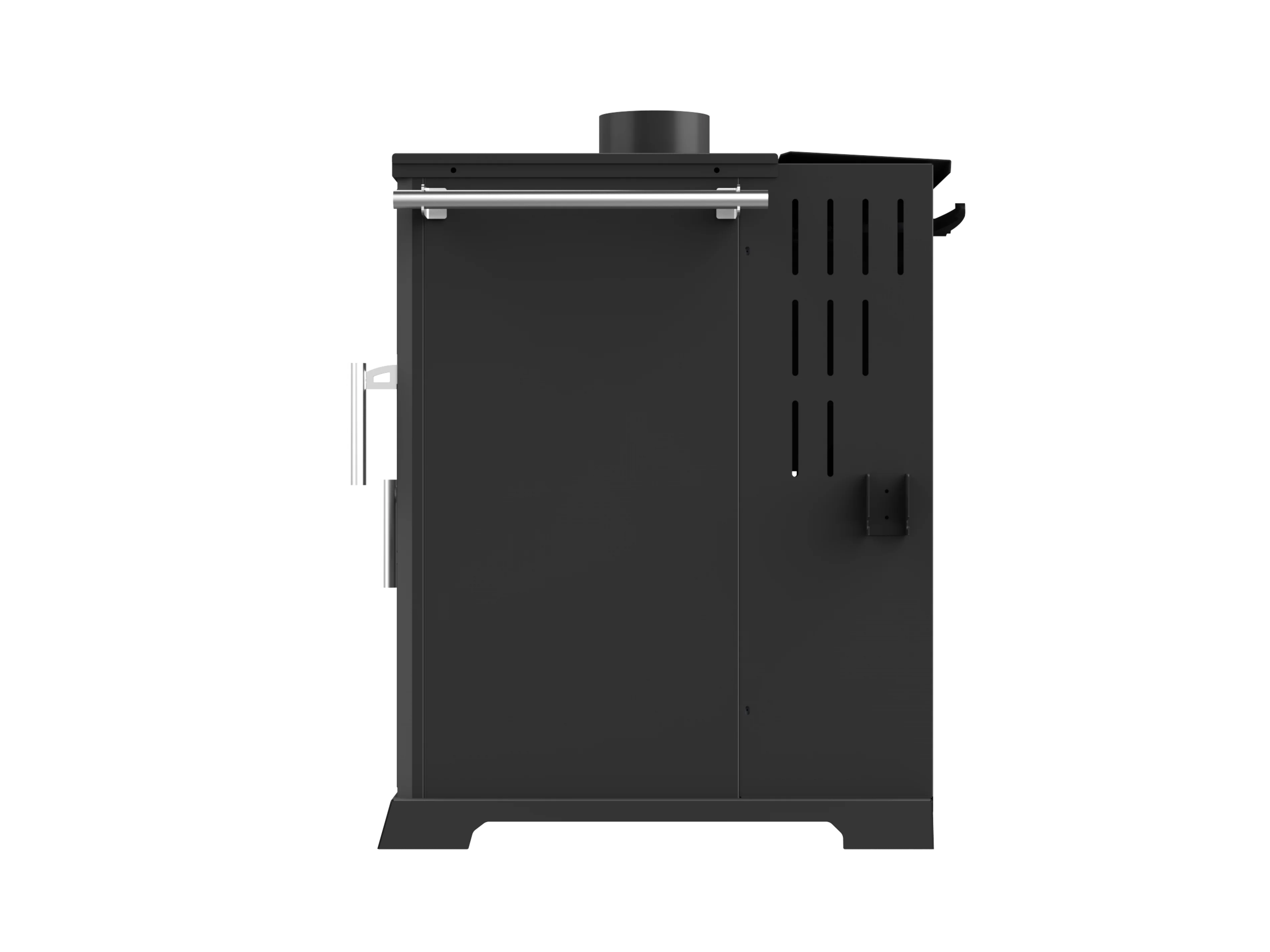 SAPHIRE 10 KW COOKER / MANUAL PELLET AND WOOD STOVE / BABA'S STOVE